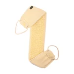 Premium Natural Back Loofah with Massage Side - Strap with Rope Handle - Image 4