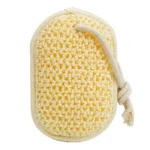 Premium Natural Loofah With Massage Side - Oval Shape - Image 4