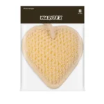 Premium Natural Loofah With Massage Side - Heart Shape - Image 4