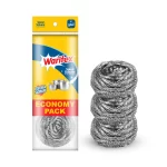 Waritex Stainless-Steel Scourer Economy Pack 12 gram (3 Pcs.) - Image 4