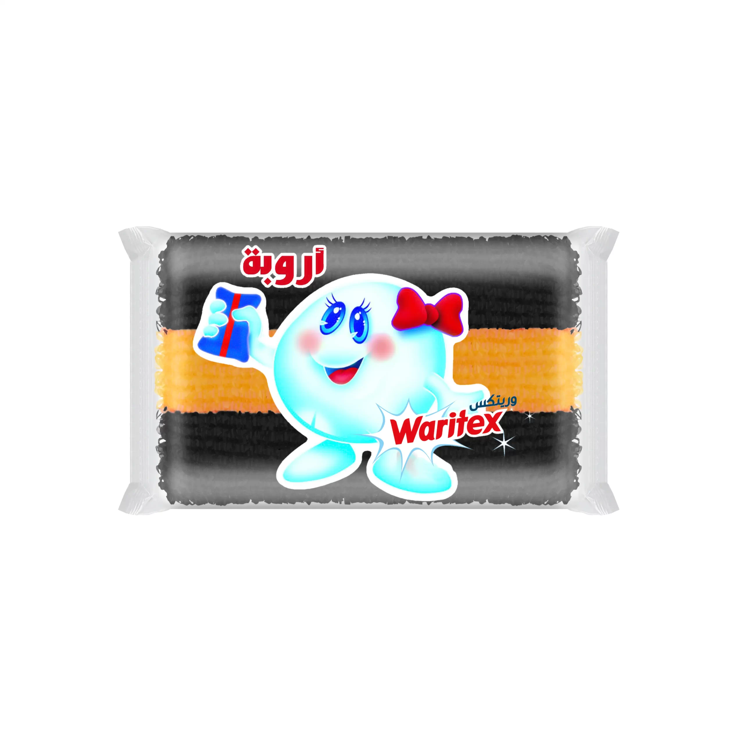 6224000077495-Yellow (1) إسفنجة المطبخ الاقتصادية اروبة من وريتكس - الصورة 1