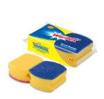 Multi-Purpose Scouring Sponge - Semi-Circular Shape (2 pcs)